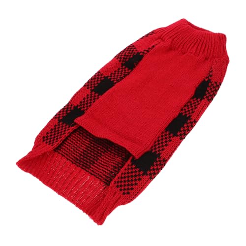 BCOATH Bereit Für Fotoshootings Mit Haustieren Warmer Gestrickter Hundepullover Aus Sanftem Material Für Und Mittelgroße Hunde von BCOATH