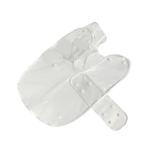 BCOATH Transparenter Hunderegenmantel für Kleine Hunde Leichter Eva Mantel mit Kapuze Kompakt Atmungsaktiv und Bequem für Regnerische Outdoor aktivitäten von BCOATH