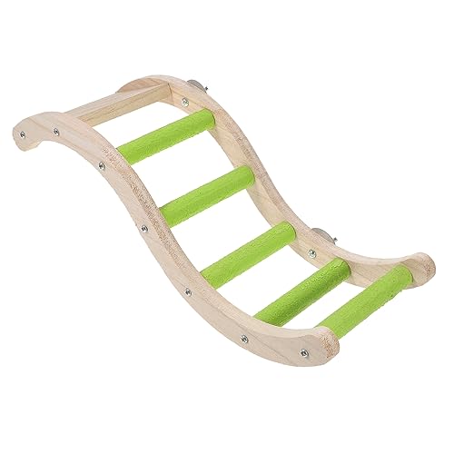 BCOATH Papageien Kletterspielzeug Aus Vogelleiter Für Wellensittiche Und Papageien Fördert Spiel Und Bewegung Im Käfig Attraktives Zubehör Für Gesunde Vögel Für Vogelkäfige von BCOATH