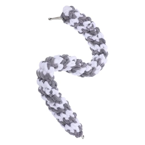 BCOATH Vogel kletterseil Strapazierfähige Papagei Sitzstange und Schaukel Multifunktional für Vögel und Reptilien Robustes Kletterspielzeug für Käfigzubehör und Dekoratives von BCOATH