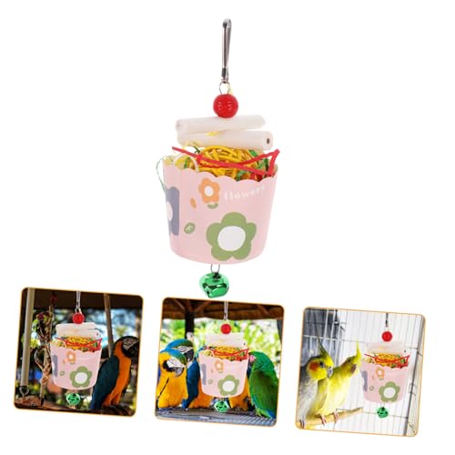BCOATH Vogelkäfig-Spielzeug Papageien-hängespielzeug Zarte Kaubecher Sicher Für Vögel Bunt Und Lustig Vogelspielzeug Zufällige Farbe BCOATH Vogelkäfig-Spielzeug Papageien-hängespielzeug Zarte Kaubecher Sicher Für Vögel Bunt Und Lustig Vogelspielzeug Zufällige Farbe von BCOATH