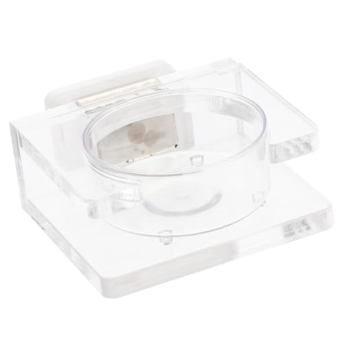 BCOATH Magnetischer Futterbecher für Reptilien Wiederverwendbare Reptilienschale Tragbare Futterbox für Reptilien von BCOATH