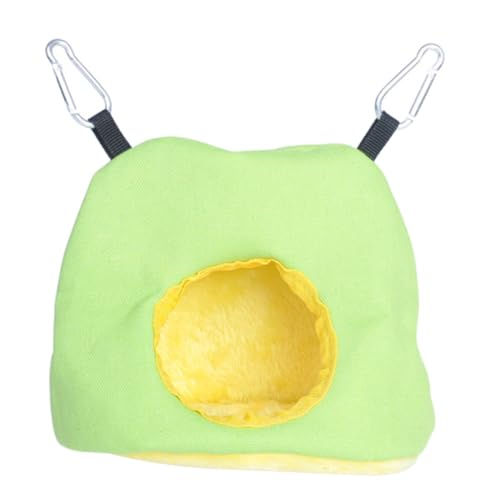 BCOATH Weiches Dickes Vogelhängematten Bett aus Warmes Kuschelnest für Papageien Winter Nest mit Plüsch Futter Handliches Vogelbett in Zufälliger Farbe für Kalte Nächte Zufällige Farbe BCOATH Weiches Dickes Vogelhängematten Bett aus Warmes Kuschelnest für Papageien Winter Nest mit Plüsch Futter Handliches Vogelbett in Zufälliger Farbe für Kalte Nächte Zufällige Farbe von BCOATH