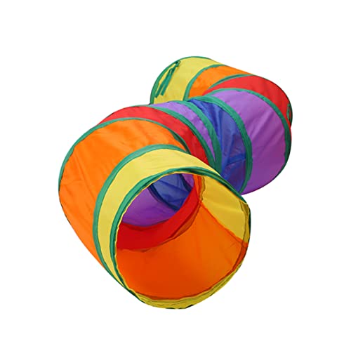 BCOATH Regenbogen-katzentunnel-spielzeugset Interaktives S-förmiges Rohr Für Kätzchen Katzen Lernspielzeug Kätzchen-Puzzles Faltbar Kompakt Heimtierbedarf BCOATH Regenbogen-katzentunnel-spielzeugset Interaktives S-förmiges Rohr Für Kätzchen Katzen Lernspielzeug Kätzchen-Puzzles Faltbar Kompakt Heimtierbedarf von BCOATH