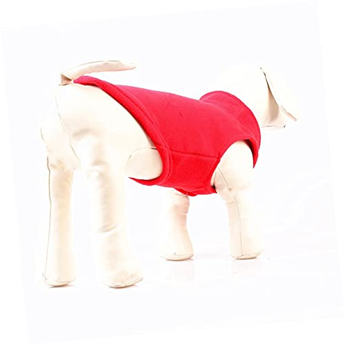 BCOATH Haustier Winddichte Weste Welpenmantel Weste Hundejacke Verdicken Gepolstert Rot BCOATH Haustier Winddichte Weste Welpenmantel Weste Hundejacke Verdicken Gepolstert Rot von BCOATH