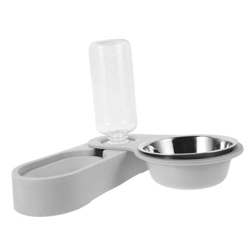 BCOATH Katzenfutter- und Wasserspender-Set aus Edelstahl automatischer Futternapf für Haustiere BCOATH Katzenfutter- und Wasserspender-Set aus Edelstahl automatischer Futternapf für Haustiere von BCOATH