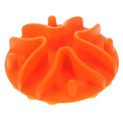 BCOATH Silicone Slow Feeder Hundenapf Für Langsames Fressen rutschfeste Futterschüssel Aus Lebensmittelechtem Silikon Für Kleine Bis Große Hunde Und Katzen Mittelgroß von BCOATH
