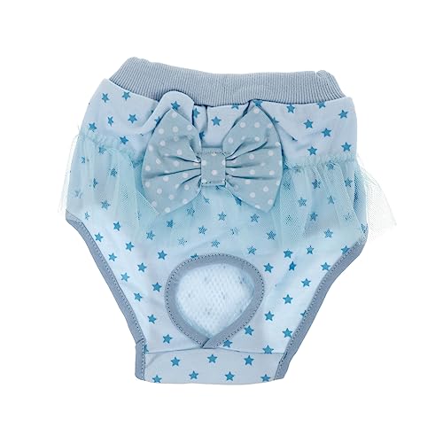 BCOATH Hygienehose für Hunde Hygienewindel für Welpen Bequeme Baumwolle erhältlich in Blau S BCOATH Hygienehose für Hunde Hygienewindel für Welpen Bequeme Baumwolle erhältlich in Blau S von BCOATH