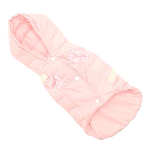 BCOATH Haustier Kleidung Für Hunde Bequeme Warme Und Strapazierfähige Winterjacke Mit Kapuze Für Kleine Hunde Und Katzen Für Outdoor-aktivitäten Und Feste Empfohlen von BCOATH