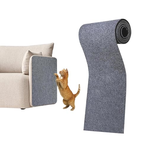 200cmx40cm Kratzmatte Katze,kratzschutz Sofa Katze,Kratzmatte Selbstklebend,Katzen kratzbrett,Katzen kratzmatte,kratzmatte,Katzenkratzbretter für Schützt Teppiche Sofa Möbel (A) von BDBFDFY