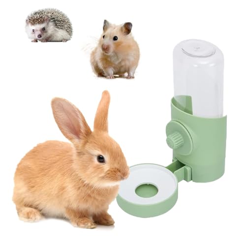 Automatischer Wasserspender Kaninchen, 500ml HäNgend Haustier Trinkflasche, Meerschweinchen Chinchilla Kaninchen ZubehöR, Hasenspielzeug, Hamster Trinkflasche Kaninchen Futternapf von BDBFPAN