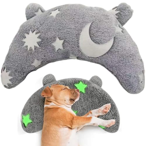 BDBFPAN Katzenminze Kissen, Kissen Für Katzen Sternmond-Design Haustierkissen Für Kleine Hunde Und Katzen, Graues Schlafkissen Mit Gelenkunterstützung, Einfach Zu Reinigen BDBFPAN Katzenminze Kissen, Kissen Für Katzen Sternmond-Design Haustierkissen Für Kleine Hunde Und Katzen, Graues Schlafkissen Mit Gelenkunterstützung, Einfach Zu Reinigen von BDBFPAN