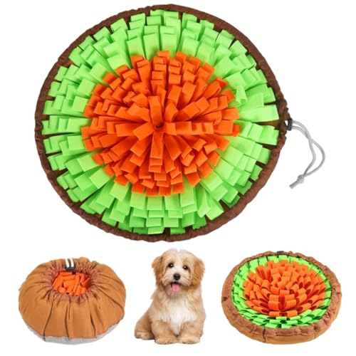 BDBFPAN Schnüffelteppich Hund, 48 cm Interaktives Spielzeug Zur Geistigen Stimulation, Ideal für Energiegeladene Hunde und Ängstliche Tiere von BDBFPAN