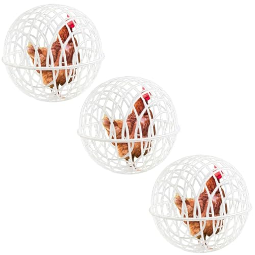 Hühnerbällekäfig for draußen, beweglicher Hühnerstallball, rollbarer runder Hühnerkäfig for draußen, runder Hühnerstallkäfig aus PVC, rollbarer Hühnerbällekäfig for Tauben, Kaninchen, Enten(30cm/11.81 Hühnerbällekäfig for draußen, beweglicher Hühnerstallball, rollbarer runder Hühnerkäfig for draußen, runder Hühnerstallkäfig aus PVC, rollbarer Hühnerbällekäfig for Tauben, Kaninchen, Enten(30cm/11.81 von BDCPMT