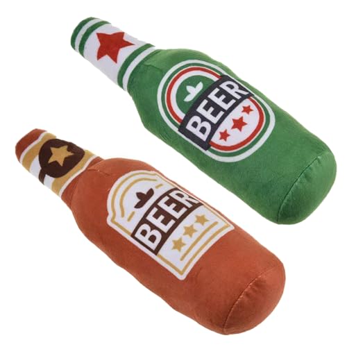 BDHI Y289-2 Hunde-Bierflaschen-Plüschspielzeug, quietschendes Hundespielzeug, interaktives Kauspielzeug, Bierflasche, Plüsch, Welpenspielzeug, tragbar, lustig, niedliches Haustier für kleine, BDHI Y289-2 Hunde-Bierflaschen-Plüschspielzeug, quietschendes Hundespielzeug, interaktives Kauspielzeug, Bierflasche, Plüsch, Welpenspielzeug, tragbar, lustig, niedliches Haustier für kleine, von BDHI