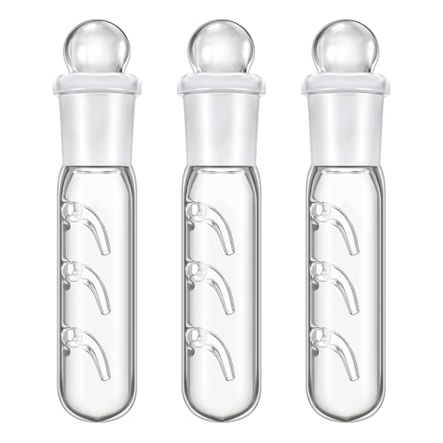 BDHYYM 3 Stück Planarienfalle, 3 Loch Glas Transparent Planaria Trap, Schneckenfalle für Fangen von Planarien, Schnecken, Blutegeln im Aquarium BDHYYM 3 Stück Planarienfalle, 3 Loch Glas Transparent Planaria Trap, Schneckenfalle für Fangen von Planarien, Schnecken, Blutegeln im Aquarium von BDHYYM