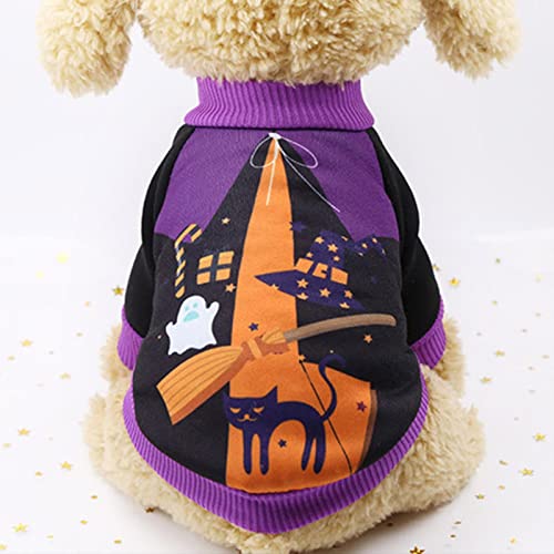 Warme Winterkleidung für kleine Hunde, Violett, Größe XXL, 1 Stück von BDSTT