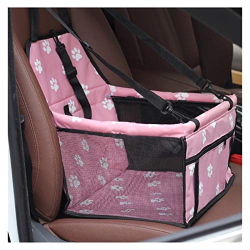 Autositz für Hunde Haustier Hund Auto Träger Sitzbeutel wasserdichte Korb Falten Hängematte Pet Carriers Tasche for kleine Katze Hunde Sicherheit Reisendes Mesh (Color : 10, Size : 40x30x25 cm) von BDXMKS