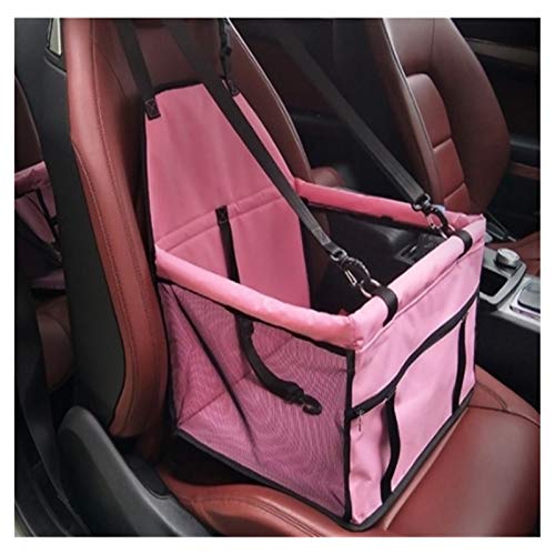 Autositz für Hunde Haustier Hund Auto Träger Sitzbeutel wasserdichte Korb Falten Hängematte Pet Carriers Tasche for kleine Katze Hunde Sicherheit Reisendes Mesh (Color : 4, Size : 40x30x25 cm) von BDXMKS