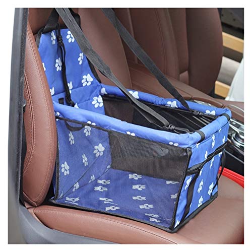 Autositz für Hunde Haustier Hund Auto Träger Sitzbeutel wasserdichte Korb Falten Hängematte Pet Carriers Tasche for kleine Katze Hunde Sicherheit Reisendes Mesh (Color : 8, Size : 40x30x25 cm) von BDXMKS