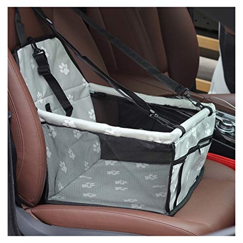 Autositz für Hunde Haustier Hund Auto Träger Sitzbeutel wasserdichte Korb Falten Hängematte Pet Carriers Tasche for kleine Katze Hunde Sicherheit Reisendes Mesh (Color : 9, Size : 40x30x25 cm) von BDXMKS