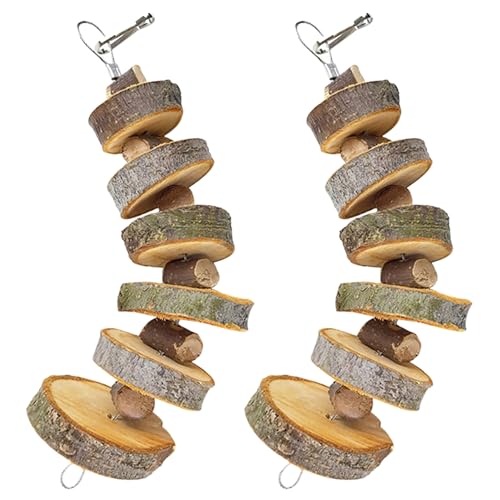 2pcs Kaninchenkau -Spielzeug, natürliches sicheres Holzkaninchenspielzeug, lustige Kauen -Hasenspielzeug, runder Hamsterball, hängendes Holzkauenspielzeug für Kaninchen, Chinchilla, Meerschweinchen, 2pcs Kaninchenkau -Spielzeug, natürliches sicheres Holzkaninchenspielzeug, lustige Kauen -Hasenspielzeug, runder Hamsterball, hängendes Holzkauenspielzeug für Kaninchen, Chinchilla, Meerschweinchen, von BEAHING