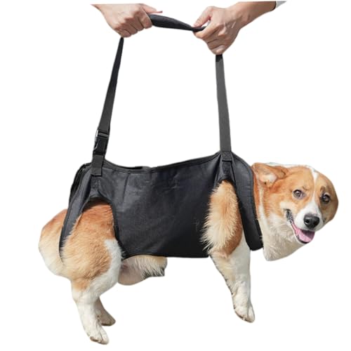 Easy Walk Hundekabelbaum, Hundeaufzugsgurt Verstellbarer Ganzkörper mit Haltshethtstierunterstützung für schwache hintere Beine, hilft älteren, verletzten, behinderten Haustier Easy Walk Hundekabelbaum, Hundeaufzugsgurt Verstellbarer Ganzkörper mit Haltshethtstierunterstützung für schwache hintere Beine, hilft älteren, verletzten, behinderten Haustier von BEAHING