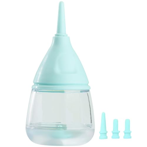 Kätzchenflasche, Kätzchenflasche 35ml Welpenflasche Anti -erstickende Welpenflaschen für die Pflege mit 3 austauschbaren Brustwarzen wiederverwendbare Welpen -Fütterungsflasche für Tierpfleger, Welpe von BEAHING