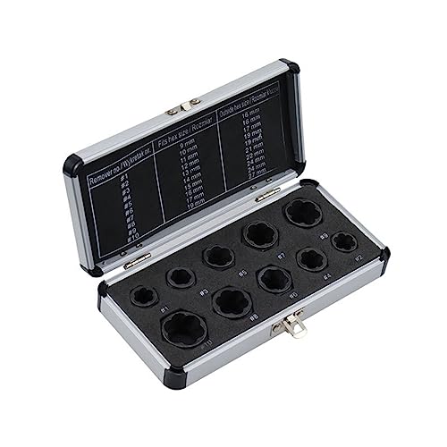 BEALIFE 10X Schraubenentferner, Mutternentfernung, Kugelabzieher, einfache Bedienung, langlebig, professioneller Industriebedarf, Steckdosenauszieher, Niedrig/Fall BEALIFE 10X Schraubenentferner, Mutternentfernung, Kugelabzieher, einfache Bedienung, langlebig, professioneller Industriebedarf, Steckdosenauszieher, Niedrig/Fall von BEALIFE