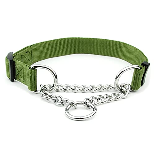 BEALIFE Haustierhalsband aus Metall, tragbar, universell, verstellbar, für den Außenbereich, Camping, Wandern, Laufen, Laufen, Haustiere, Abschleppen, Halsband, Zubehör, Nylongrün BEALIFE Haustierhalsband aus Metall, tragbar, universell, verstellbar, für den Außenbereich, Camping, Wandern, Laufen, Laufen, Haustiere, Abschleppen, Halsband, Zubehör, Nylongrün von BEALIFE