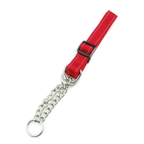 BEALIFE Haustierhalsband aus Metall, tragbar, universell, verstellbar, für den Außenbereich, Camping, Wandern, Laufen, Laufen, Haustiere, Abschleppen, Halsband, Zubehör, Reflektierendes Rot BEALIFE Haustierhalsband aus Metall, tragbar, universell, verstellbar, für den Außenbereich, Camping, Wandern, Laufen, Laufen, Haustiere, Abschleppen, Halsband, Zubehör, Reflektierendes Rot von BEALIFE