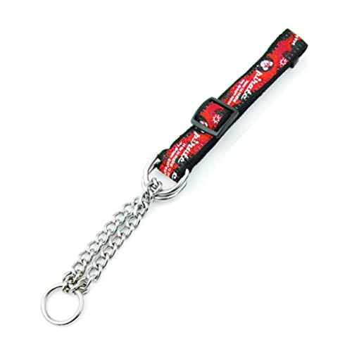 BEALIFE Haustierhalsband aus Metall, tragbar, universell, verstellbar, für den Außenbereich, Camping, Wandern, Laufen, Laufen, Haustiere, Abschleppen, Halsband, Zubehör, Typ 1 Schwarz BEALIFE Haustierhalsband aus Metall, tragbar, universell, verstellbar, für den Außenbereich, Camping, Wandern, Laufen, Laufen, Haustiere, Abschleppen, Halsband, Zubehör, Typ 1 Schwarz von BEALIFE