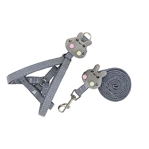 BEALIFE Hundeleinen, Schleppgurte, Hundeleinen, lebensecht, interessant, Brustgurt Set, Welpen, Corgi, Teddy, langlebige Haustierversorgung, Grau, S BEALIFE Hundeleinen, Schleppgurte, Hundeleinen, lebensecht, interessant, Brustgurt Set, Welpen, Corgi, Teddy, langlebige Haustierversorgung, Grau, S von BEALIFE