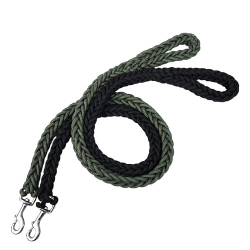 BEALIFE Strapazierfähige und verschleißfeste Haustierleine mit Nylon für eine langlebige, Pflegeleichte Hundeleine aus Nylon. Hundeleine aus Nylon, Armeegrün, XL BEALIFE Strapazierfähige und verschleißfeste Haustierleine mit Nylon für eine langlebige, Pflegeleichte Hundeleine aus Nylon. Hundeleine aus Nylon, Armeegrün, XL von BEALIFE
