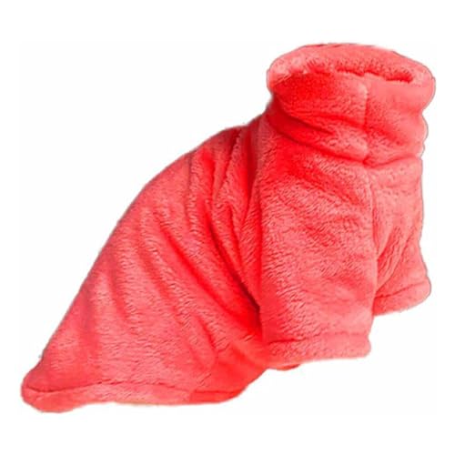 BEALIFE Warmer und stilvoller Kapuzenpullover für haarlose Katzen. Feine Verarbeitung, leicht zu reinigen. Wintermantel für Kätzchen. Kleidung für haarlose Katzen aus Wolle, Rosa XL von BEALIFE