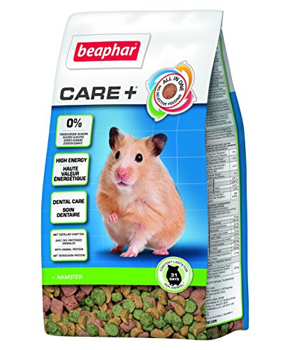 BEAPHAR - Care+ Hamster - Für Nager Und Kleinsäuger - Mit Omega-3 Und Omega-6 Fettsäuren - Gesundheit Und Wohlbefinden, Zahnpflege - 250 g von beaphar