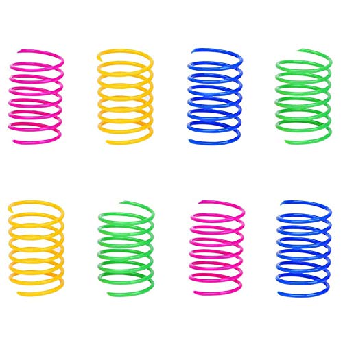 BEAUTYBIGBANG 12 Stücke Bunte Spirale Katzen Spielzeug Kunststoff Spiralfedern Robustes Interaktives Spielzeug für Katze Kätzchen Haustiere Neuheit Geschenk BEAUTYBIGBANG 12 Stücke Bunte Spirale Katzen Spielzeug Kunststoff Spiralfedern Robustes Interaktives Spielzeug für Katze Kätzchen Haustiere Neuheit Geschenk von BEAUTYBIGBANG