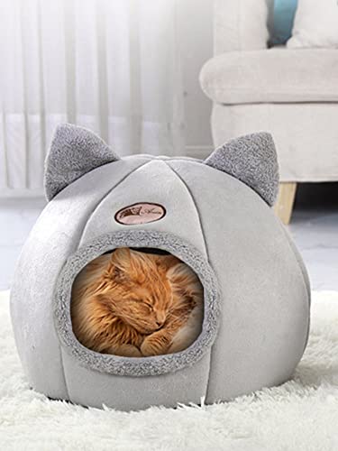 BEAUTYBIGBANG Katzenhöhle Katzenhaus Winter Warme Haustier Softe Nest Entfernbar Katzenhaus Katzenzelt Katzenkorb zum Schlafen Schlafsack Indoor für die Meisten Katzen BEAUTYBIGBANG Katzenhöhle Katzenhaus Winter Warme Haustier Softe Nest Entfernbar Katzenhaus Katzenzelt Katzenkorb zum Schlafen Schlafsack Indoor für die Meisten Katzen von BEAUTYBIGBANG
