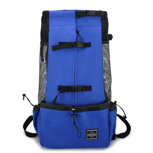 BEAUTYC Katzenrucksack Haustier Rucksack, Reisenden Rucksack, Hund Ausgesetzt Tasche, Belüftet Und Atmungsaktiv-Blau-M BEAUTYC Katzenrucksack Haustier Rucksack, Reisenden Rucksack, Hund Ausgesetzt Tasche, Belüftet Und Atmungsaktiv-Blau-M von BEAUTYC