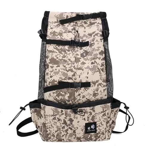BEAUTYC Katzenrucksack Haustier Rucksack, Reisenden Rucksack, Hund Ausgesetzt Tasche, Belüftet Und Atmungsaktiv-Goldene Verkleidung-XL BEAUTYC Katzenrucksack Haustier Rucksack, Reisenden Rucksack, Hund Ausgesetzt Tasche, Belüftet Und Atmungsaktiv-Goldene Verkleidung-XL von BEAUTYC