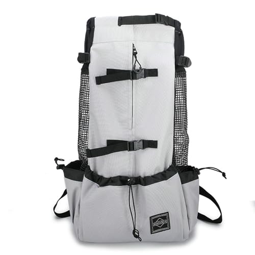BEAUTYC Katzenrucksack Haustier Rucksack, Reisenden Rucksack, Hund Ausgesetzt Tasche, Belüftet Und Atmungsaktiv-Hellgrau-M BEAUTYC Katzenrucksack Haustier Rucksack, Reisenden Rucksack, Hund Ausgesetzt Tasche, Belüftet Und Atmungsaktiv-Hellgrau-M von BEAUTYC