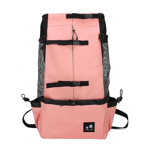 BEAUTYC Katzenrucksack Haustier Rucksack, Reisenden Rucksack, Hund Ausgesetzt Tasche, Belüftet Und Atmungsaktiv-Rosa-S BEAUTYC Katzenrucksack Haustier Rucksack, Reisenden Rucksack, Hund Ausgesetzt Tasche, Belüftet Und Atmungsaktiv-Rosa-S von BEAUTYC