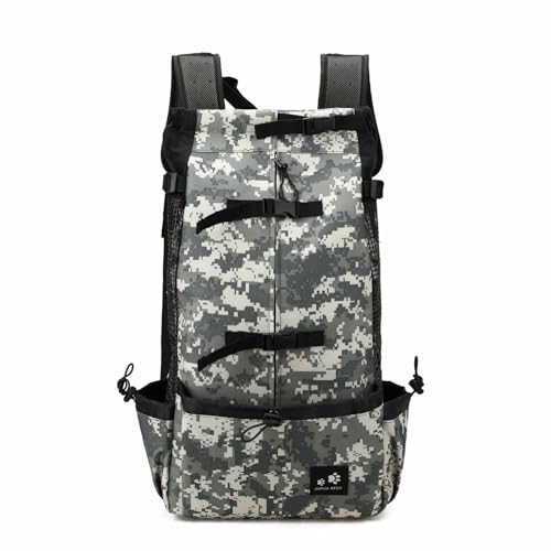 BEAUTYC Katzenrucksack Haustier Rucksack, Reisenden Rucksack, Hund Ausgesetzt Tasche, Belüftet Und Atmungsaktiv-Weiße Camouflage-S BEAUTYC Katzenrucksack Haustier Rucksack, Reisenden Rucksack, Hund Ausgesetzt Tasche, Belüftet Und Atmungsaktiv-Weiße Camouflage-S von BEAUTYC