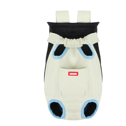 BEAUTYC Katzenrucksack Haustiertasche, Katzentasche, Tragbarer Reiserucksack, Katze Outdoor Leinwand Brust von BEAUTYC