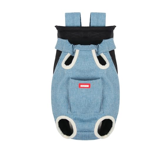 BEAUTYC Katzenrucksack Haustiertasche, Katzentasche, Tragbarer Reiserucksack, Katze Outdoor Leinwand Brust von BEAUTYC