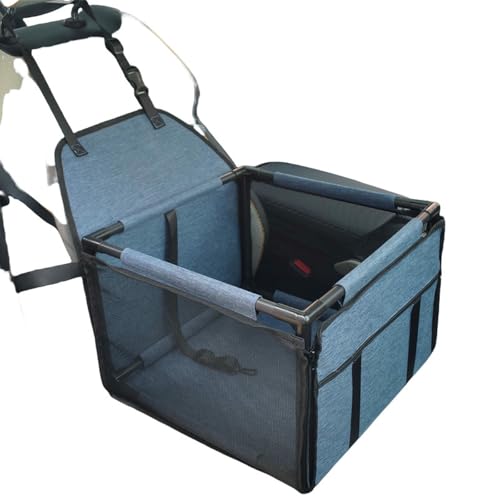 BEAUTYC Katzenrucksack Hund Auto Kissen, Haustier Sicherheitssitz, Anti Schmutzig Und Wasserdicht, Haustier Auto In Charter-Tibetisch von BEAUTYC