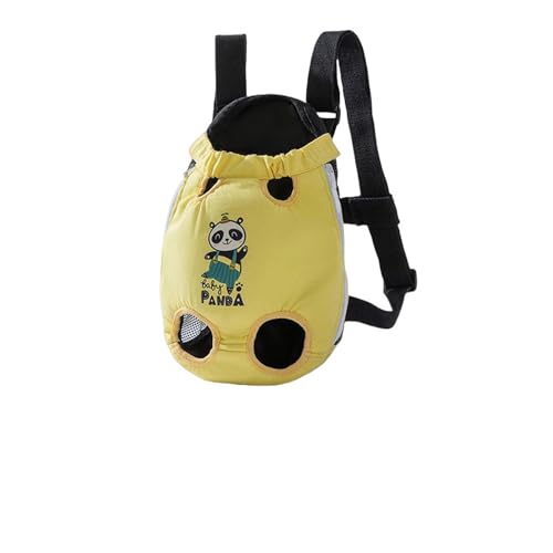 BEAUTYC Katzenrucksack Hund Brusttasche, Katzentasche, Outdoor-Tasche, Hund Rucksack-Gelb Schwarz-L BEAUTYC Katzenrucksack Hund Brusttasche, Katzentasche, Outdoor-Tasche, Hund Rucksack-Gelb Schwarz-L von BEAUTYC