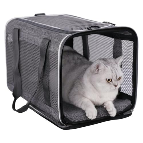 BEAUTYC Katzenrucksack Katze Rucksack Hund Faltbare Anti Flucht Tragbare Tasche von BEAUTYC