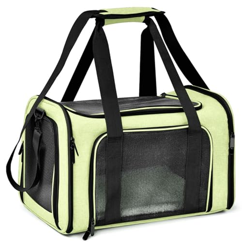 BEAUTYC Katzenrucksack Katzentasche Tragbarer Katzenrucksack Faltbare Kleine Haustier Outdoor-Tasche-Grün-Größe L BEAUTYC Katzenrucksack Katzentasche Tragbarer Katzenrucksack Faltbare Kleine Haustier Outdoor-Tasche-Grün-Größe L von BEAUTYC