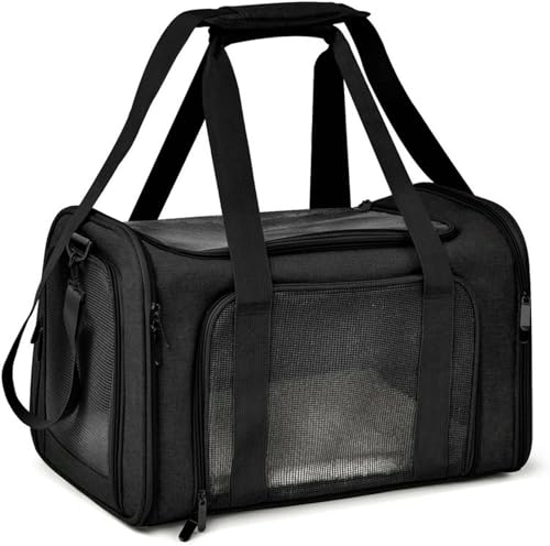 BEAUTYC Katzenrucksack Katzentasche Tragbarer Katzenrucksack Faltbare Kleine Haustier Outdoor-Tasche-Schwarz-Größe XL BEAUTYC Katzenrucksack Katzentasche Tragbarer Katzenrucksack Faltbare Kleine Haustier Outdoor-Tasche-Schwarz-Größe XL von BEAUTYC